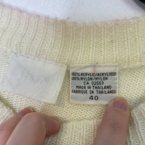 Vintage beaded embellished sweater - Picture 4 of 9